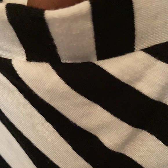 EUC black and cream long skirt - Picture 2 of 4